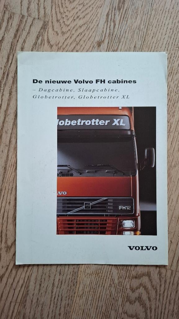 Volvo FH cabines folder 1995, Boeken, Ophalen of Verzenden, Gelezen, Volvo
