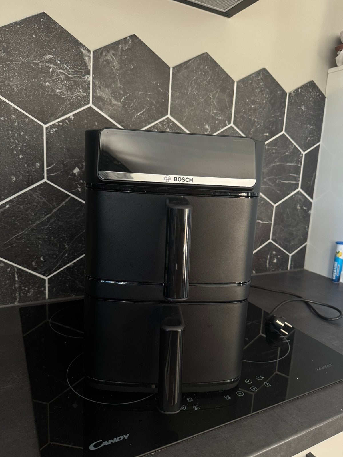 Bosch Serie 6 Dubbele Lade Airfryer Zwart MAFD661B7