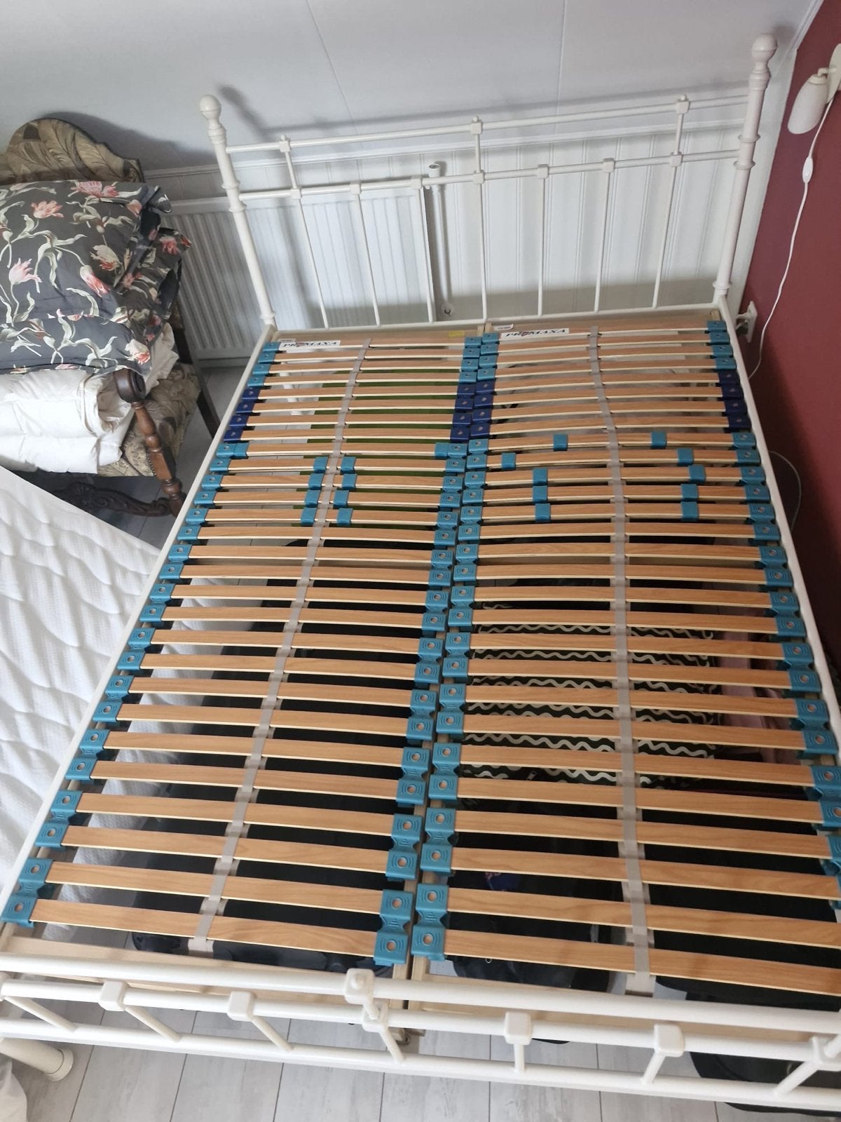 Tweepersoonsbed 140x200 plus matras., Huis en Inrichting, Ophalen, Gebruikt, Tweepersoons, 140 cm
