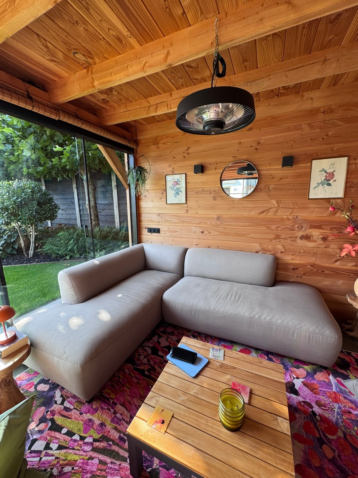 Loungebank, Ophalen, Overige materialen, Zo goed als nieuw, Loungeset