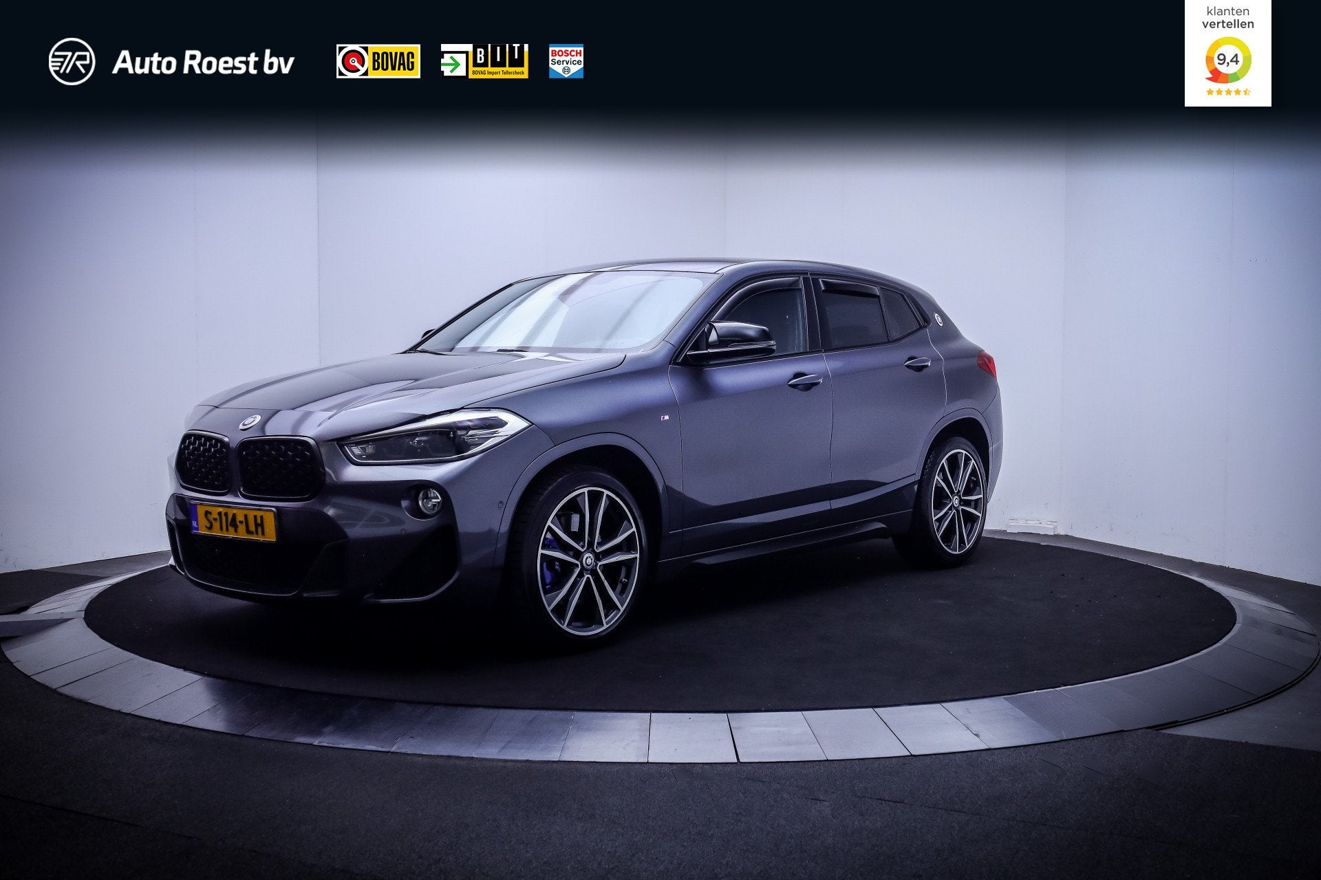 BMW X2 20iA M-SPORT High Executive FULL LED | CARPLAY | NAVI, X2, 1435 kg, Leder en Stof, SUV of Terreinwagen