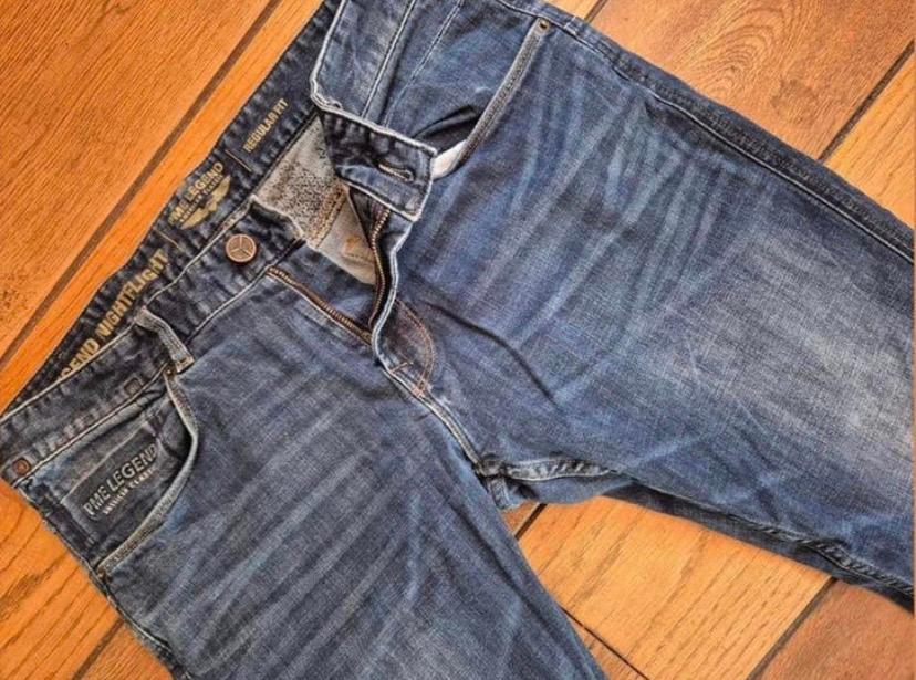 Pme legend Nightflight spijkerbroek broek jeans 35/30, Blauw, ., Overige jeansmaten, Ophalen of Verzenden
