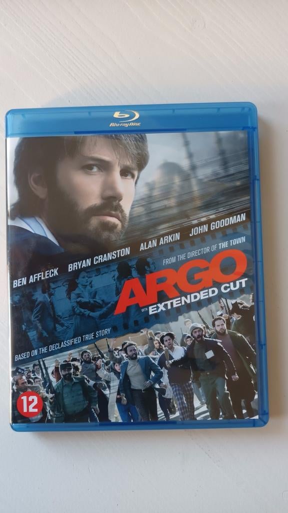 Argo bluray Ben Affleck Iran Gijzeling CIA, Ophalen of Verzenden, Zo goed als nieuw, Drama