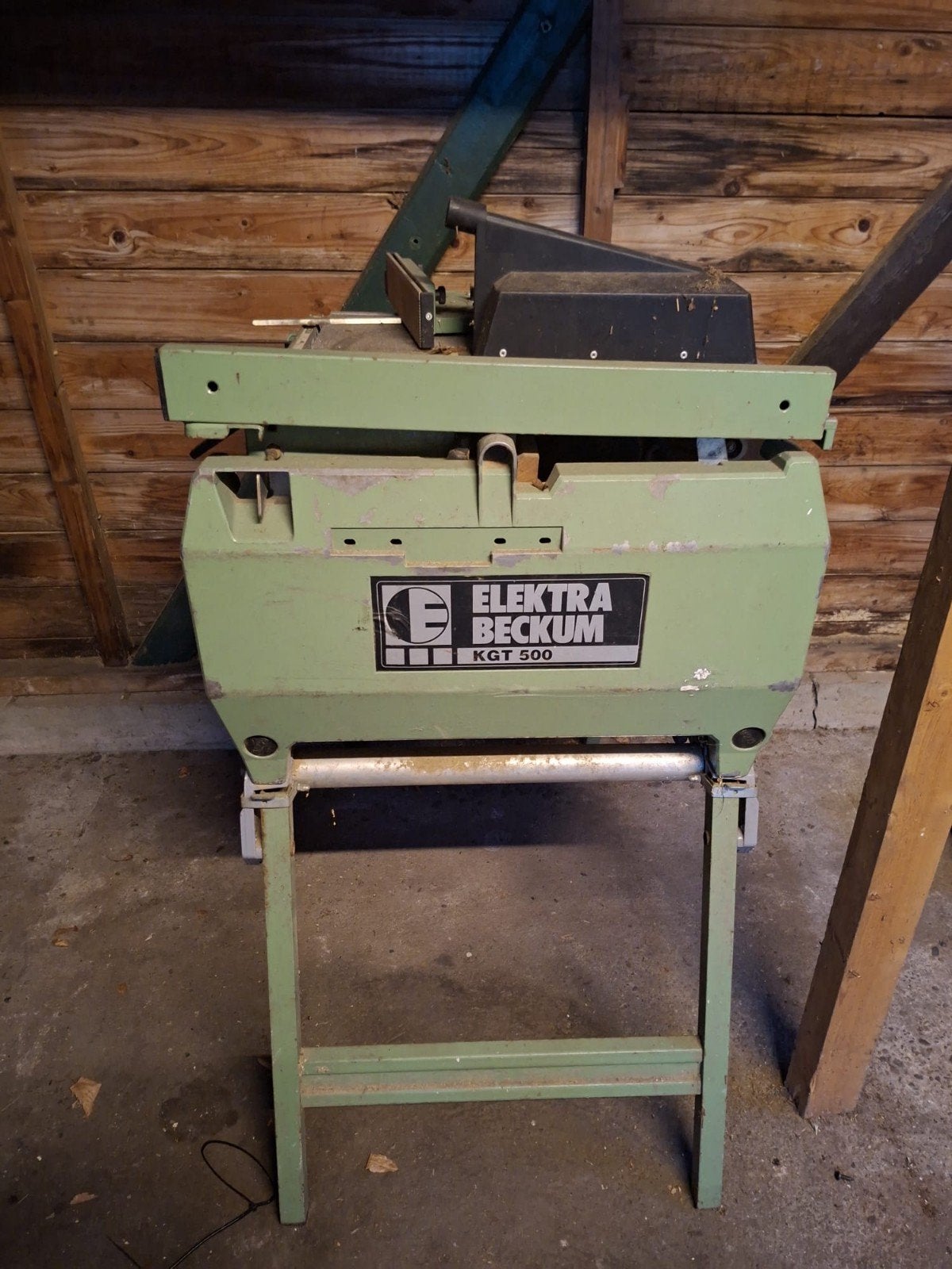 Elektra Beckum KGT 500 Afkort- en Tafelzaag, Doe-het-zelf en Verbouw, Elektra Beckum, Gebruikt, 70 mm of meer, Ophalen of Verzenden