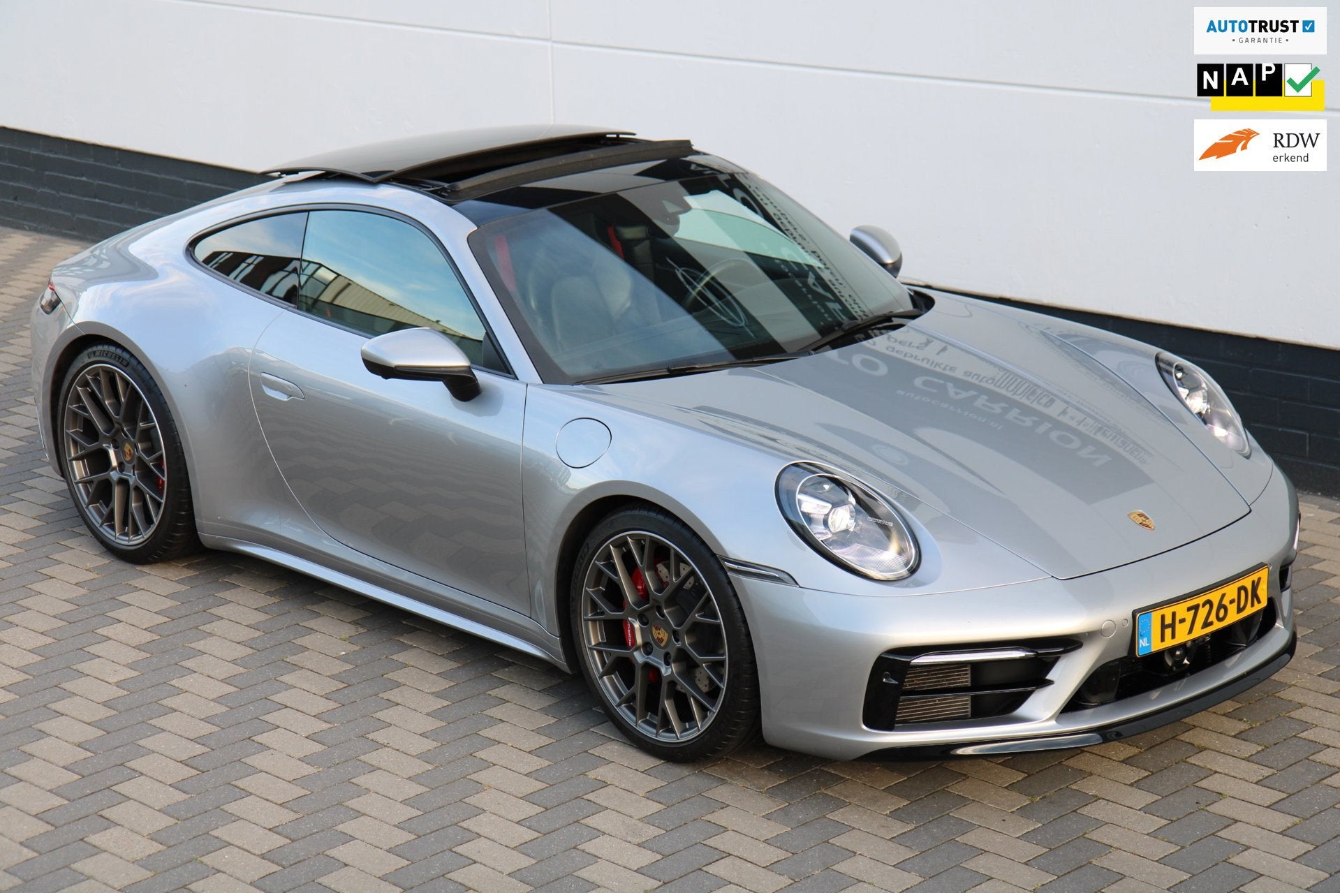 Porsche 911 3.0 Carrera 4 S Dealer onderhouden NAP Approved, Auto's, 4 stoelen, Vierwielaandrijving, 1540 kg, 450 pk