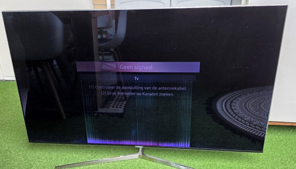 Samsung UE55KS8000L 4K Smart TV Scherm Defect, Ophalen