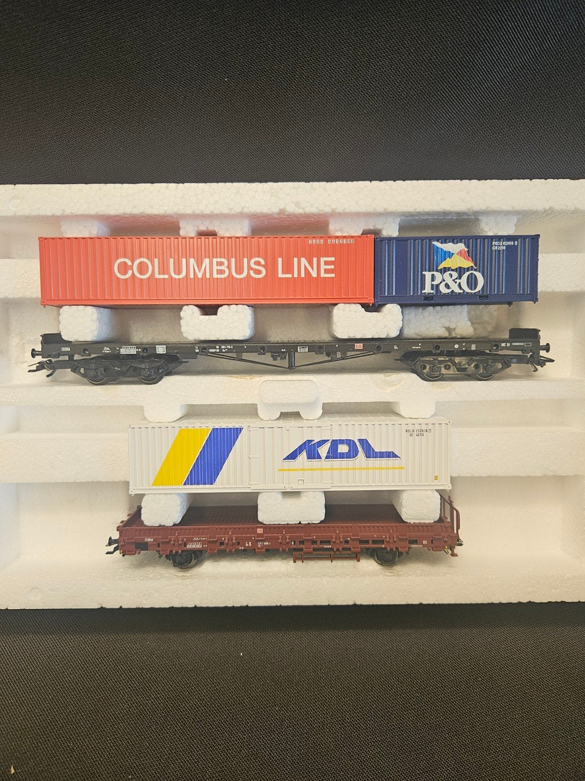 Märklin H0 Containerwagen Set 47681 - Nieuwstaat, Z, Z, Gelijkstroom of Wisselstroom, Wagon