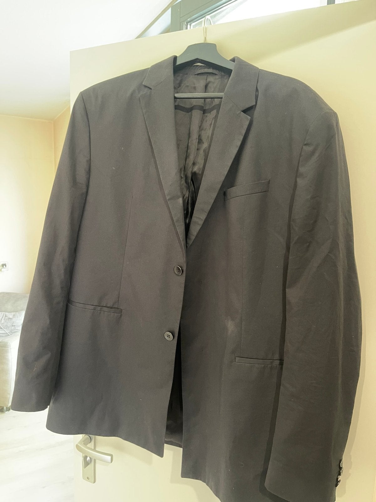 Colbert Calvin Klein M, Ophalen of Verzenden, Gedragen, Maat 48/50 (M), Zwart
