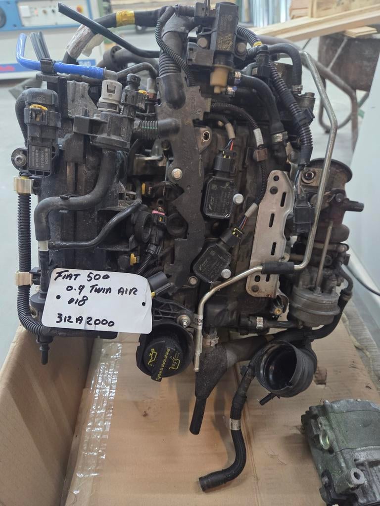 Motor Fiat 500 (312) 0.9 TwinAir 85 (312A2000), Auto-onderdelen, Ophalen of Verzenden, Fiat