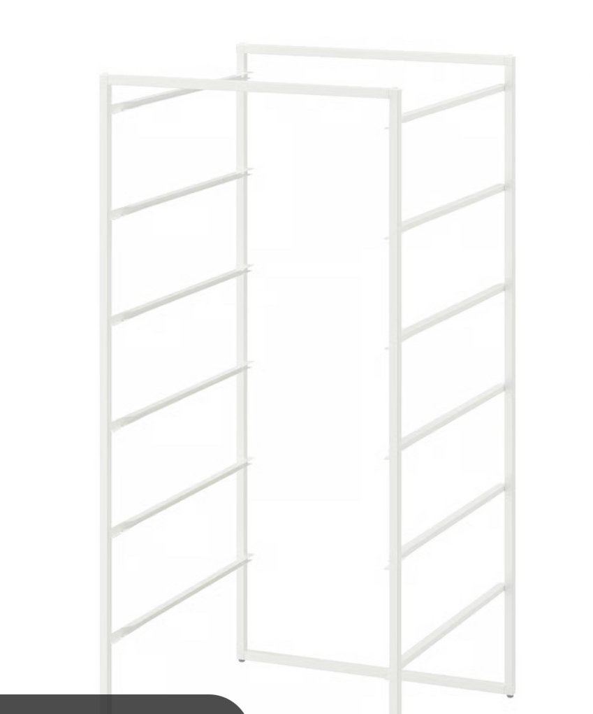 IKEA JONAXEL Stellingkast Wit 50x51x70 cm, Ophalen, Gebruikt
