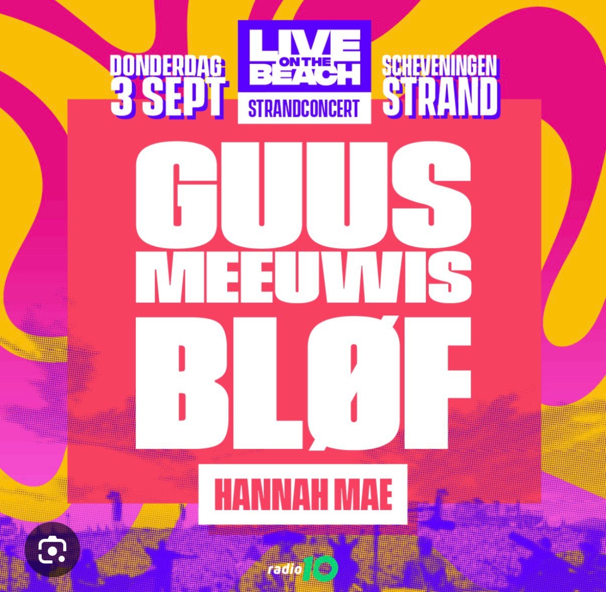 2 tickets Guus Meeuwis & Bløf Live at the Beach, Twee personen