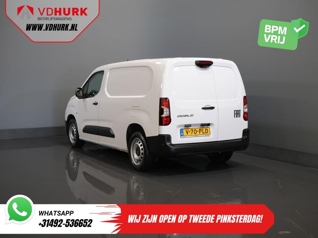Fiat Doblò 1.2 110 pk L2 BENZINE 3pers/ Virtual Cockpit/ Ca, Voorwielaandrijving, Stof, Gebruikt, 1199 cc