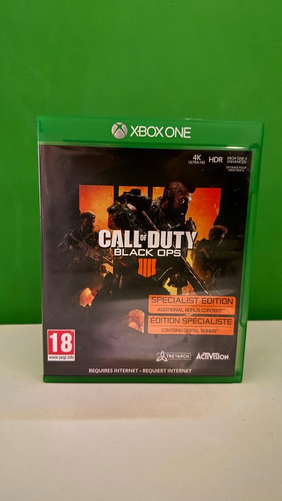 Call of Duty Black Ops IIII Xbox One z.g.a.n., Spelcomputers en Games, Shooter, Ophalen of Verzenden, Zo goed als nieuw, Eén computer