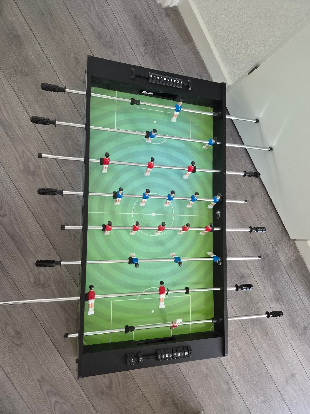 Te koop voetbaltafel op poten, Ophalen, Gebruikt