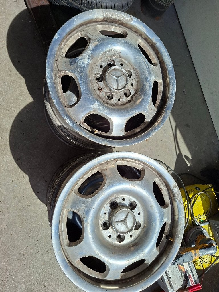 Originele Mercedes velgen, Auto-onderdelen, Banden en Velgen, Ophalen, Gebruikt, Velg(en), 16 inch