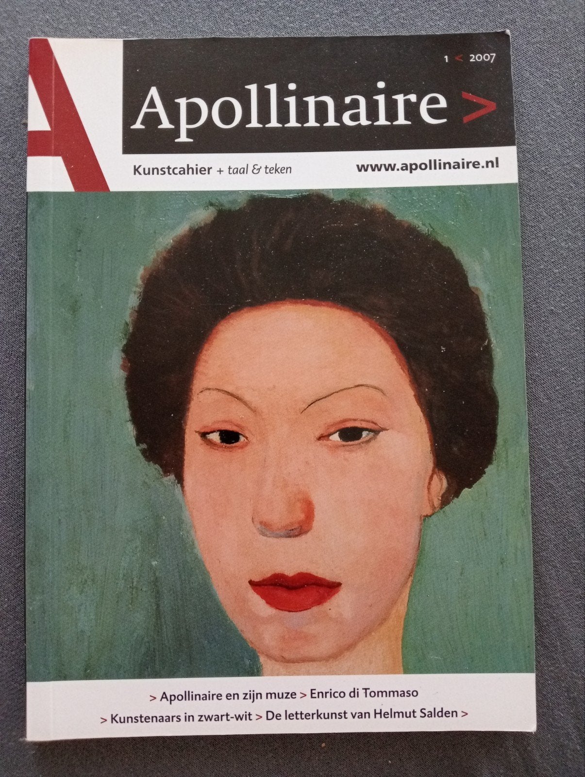 Apollinaire Kunstcahier 1 2007 - Goede staat, Ophalen of Verzenden, Gelezen, Overige onderwerpen, Diverse auteurs