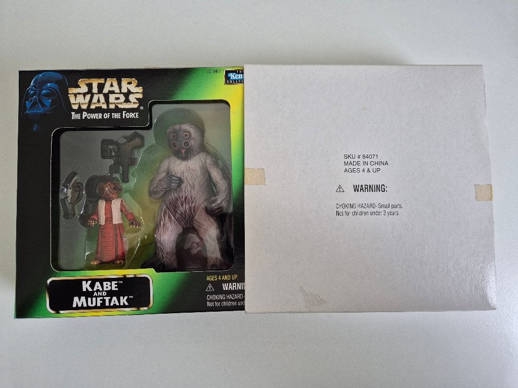 Star Wars POTF Internet Exclusive Kabe and Muftak, Ophalen of Verzenden, Nieuw, Actiefiguurtje