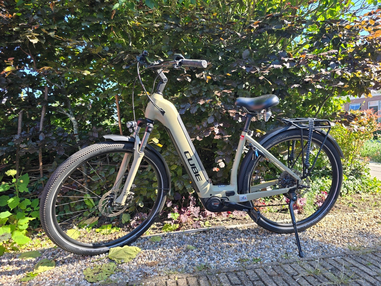 Cube Nuride Pro. kleur beige,, Fietsen en Brommers, Ophalen, Gebruikt, Cube
