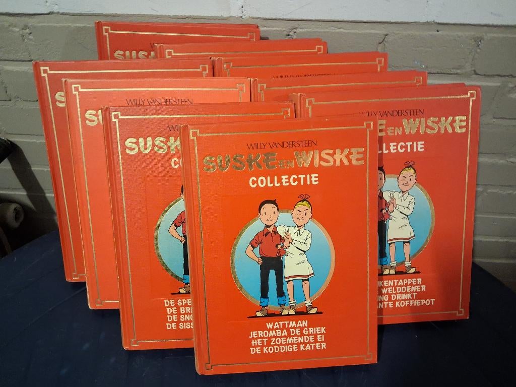 Suske en wiske, Gelezen, Willy Vandersteen, Ophalen of Verzenden, Meerdere stripboeken