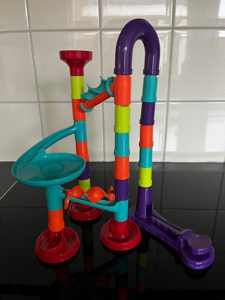 Marble track 45 delig, Kinderen en Baby's, Speelgoed | Educatief en Creatief, Ophalen of Verzenden, Zo goed als nieuw