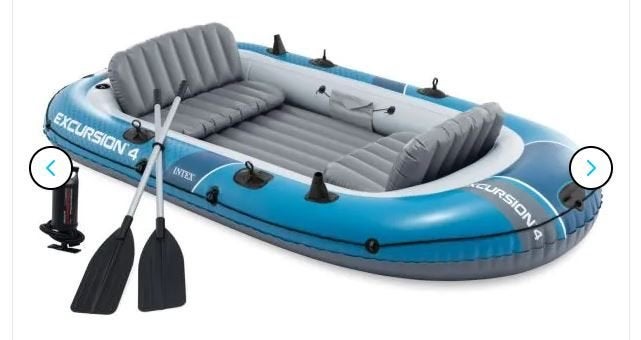 Rubberboot met E-motor (nieuw), 8 pk, 36 m, PVC, Elektrisch