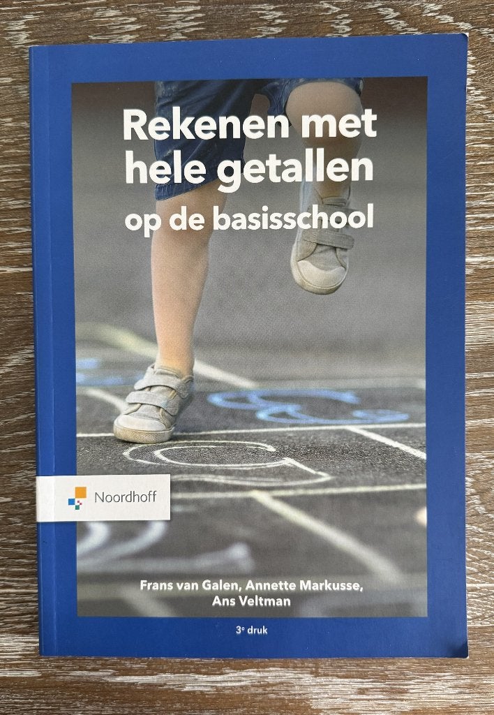 Rekenen met hele getallen op de basisschool, Boeken, Studieboeken en Cursussen, Zo goed als nieuw, HBO, Beta, Ophalen of Verzenden