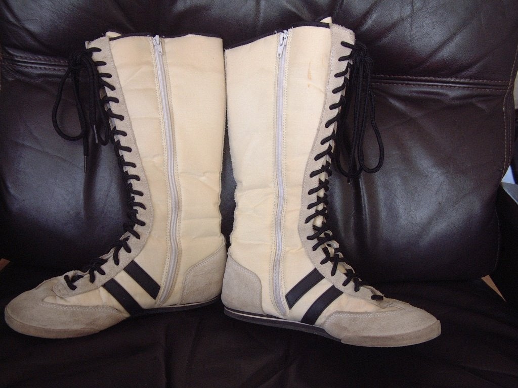 Vintage wit/ creme kleurige laarzen maat 37, Kleding | Dames, Schoenen, Hoge laarzen, Wit, Ophalen of Verzenden, Gedragen