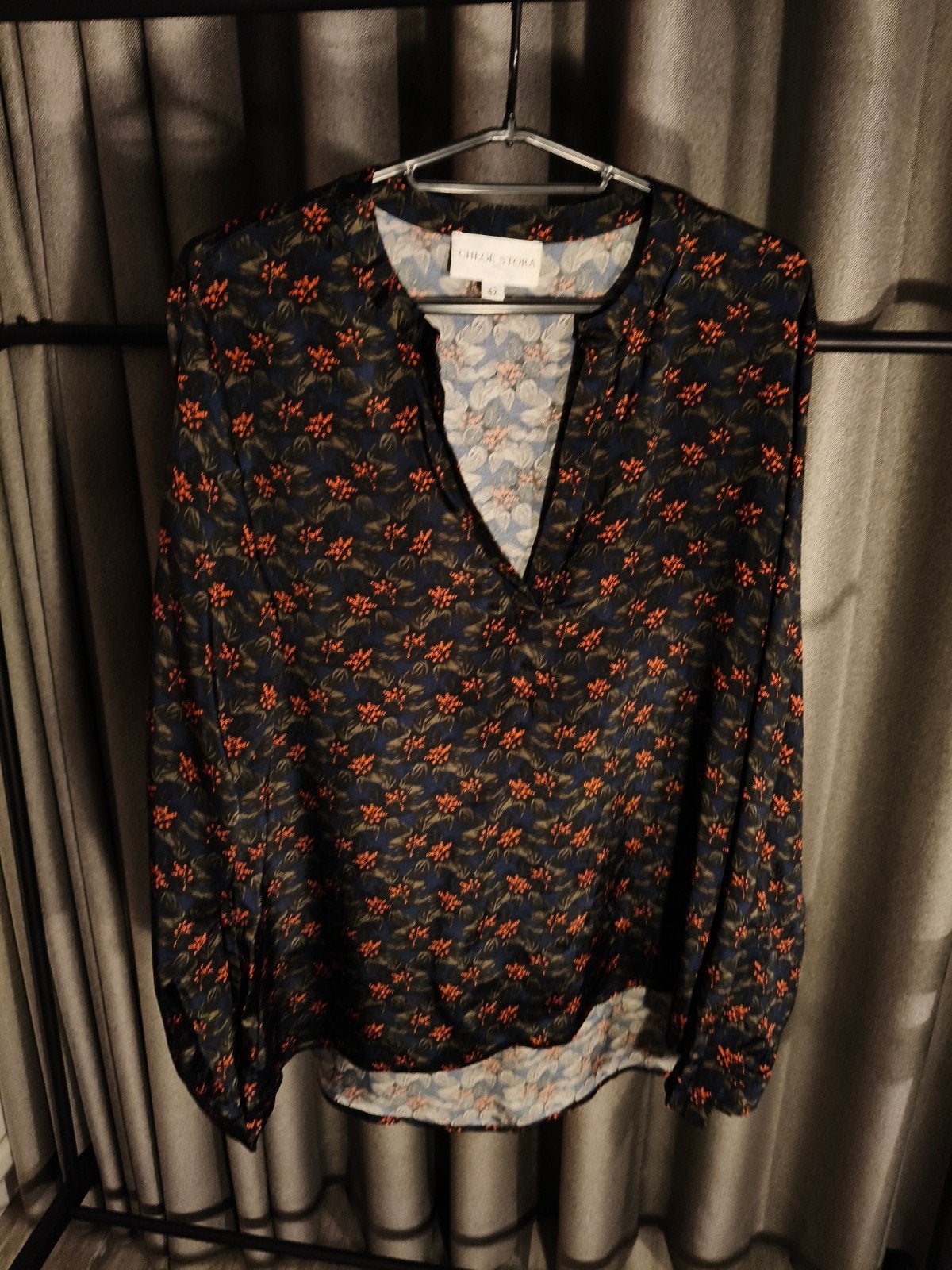 Chloé Stora Blouse Maat 42 (L) Bloemenprint, Kleding | Dames, Chloé Stora, Meerkleurig, Maat 42/44 (L), Ophalen of Verzenden