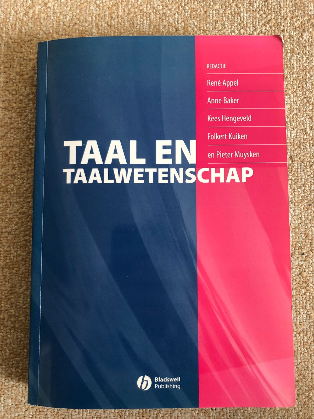 Taal en Taalwetenschap, Rene Appel e.a., Boeken, Ophalen of Verzenden, Gelezen