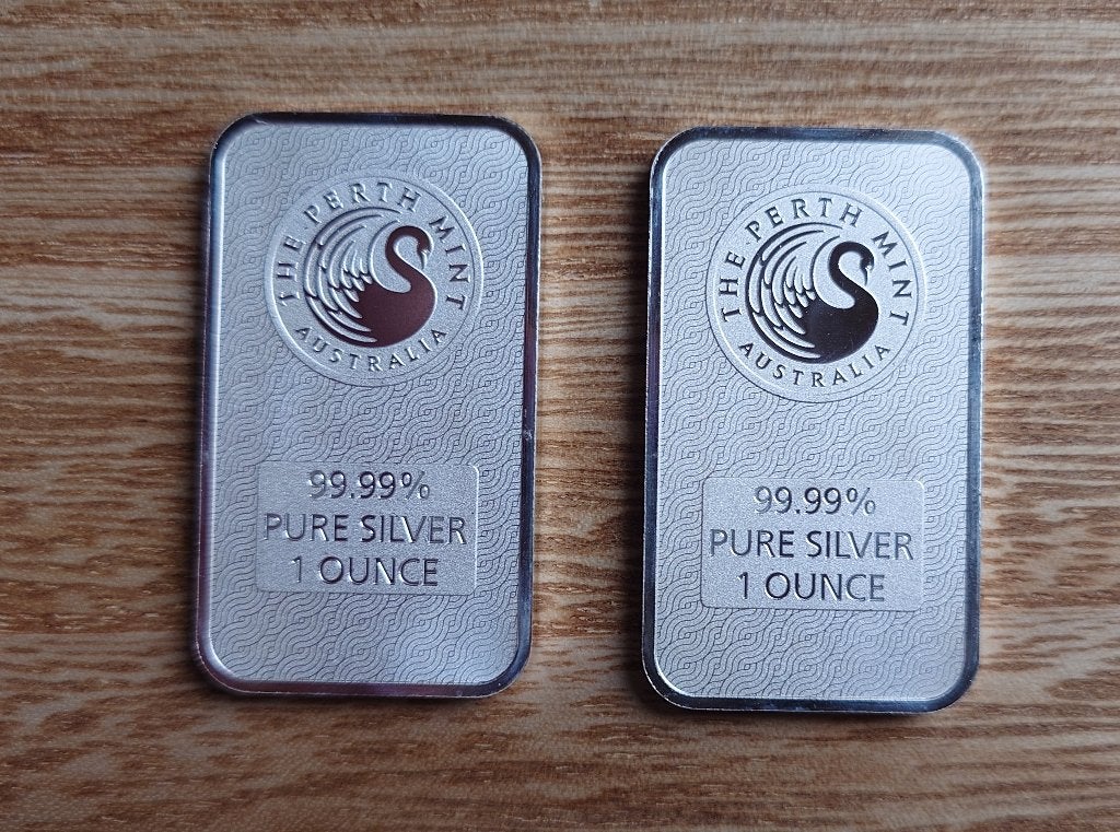 2x 1 oz Dragon Perth Mint, Verzenden, Zilver