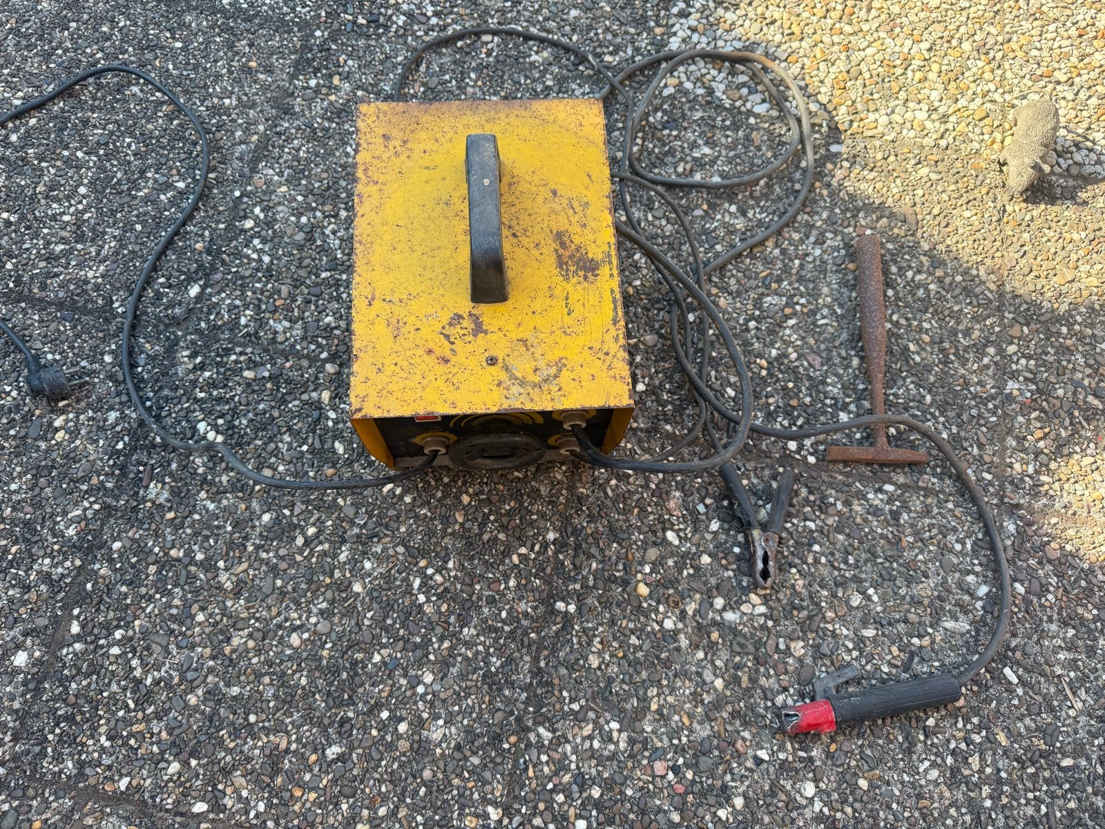 Ferm 140 lasapparaat - Gebruikt maar functioneel, Ophalen of Verzenden, Gebruikt, 150 tot 250 ampère, Elektroden