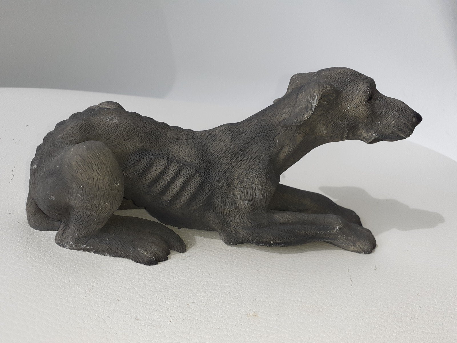 Beeldje windhond
(handpainted), Ophalen of Verzenden, Gebruikt, Hond of Kat, Beeldje of Figuurtje
