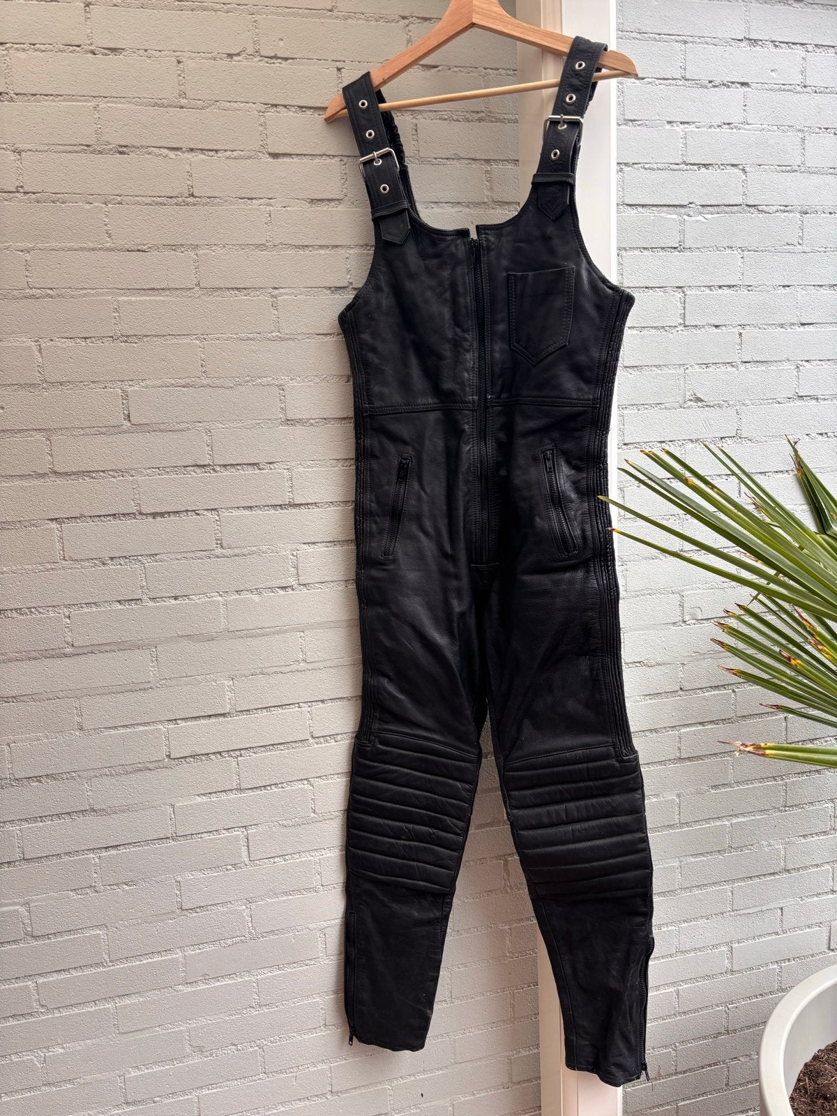 Imatra Echt Leder Overall Zwart Maat 52, Ophalen of Verzenden, Tweedehands, Overall
