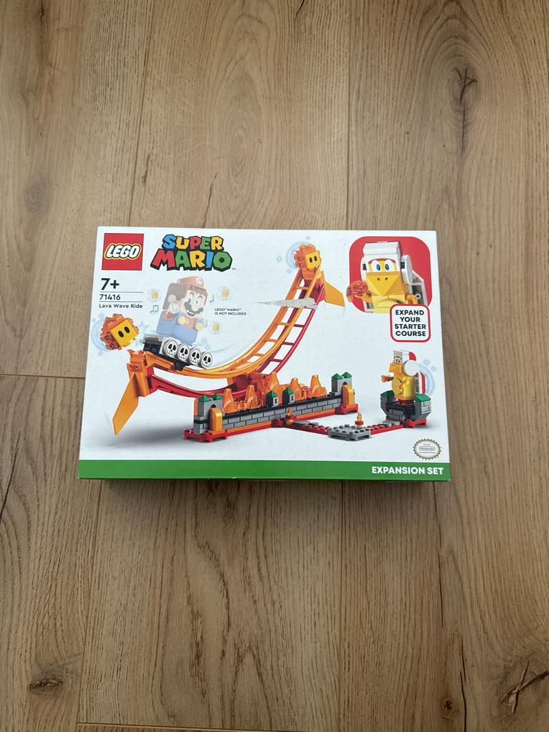 LEGO Super Mario 71416 Lava Wave Ride Uitbreidingsset NIEUW, Lego, Nieuw, Ophalen of Verzenden, Complete set