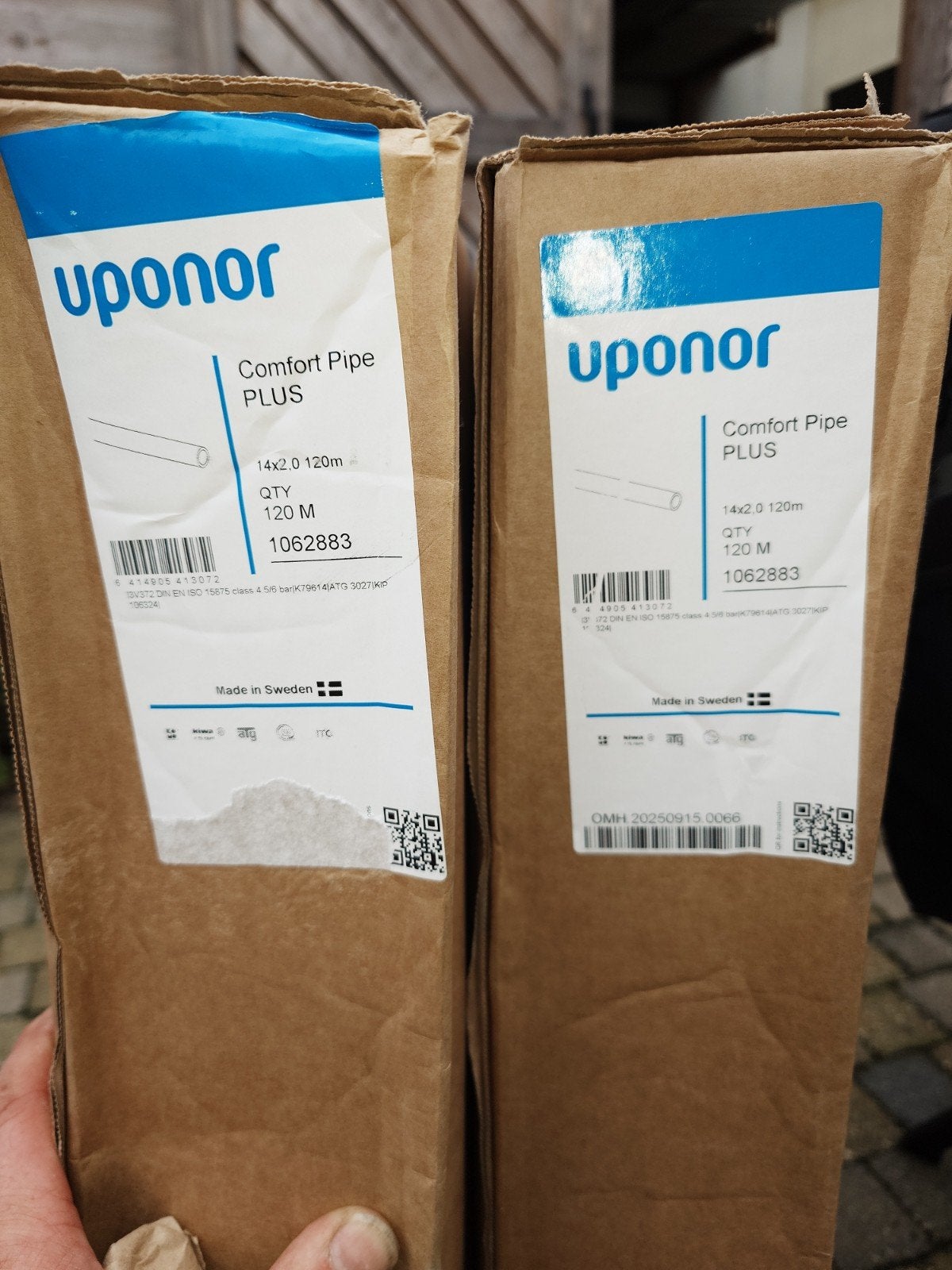 Uponor Comfort Pipe Plus Vloerverwarming Leiding 14x2.0 120m, Doe-het-zelf en Verbouw, Overige materialen, Minder dan 20 mm, 6 meter of meer
