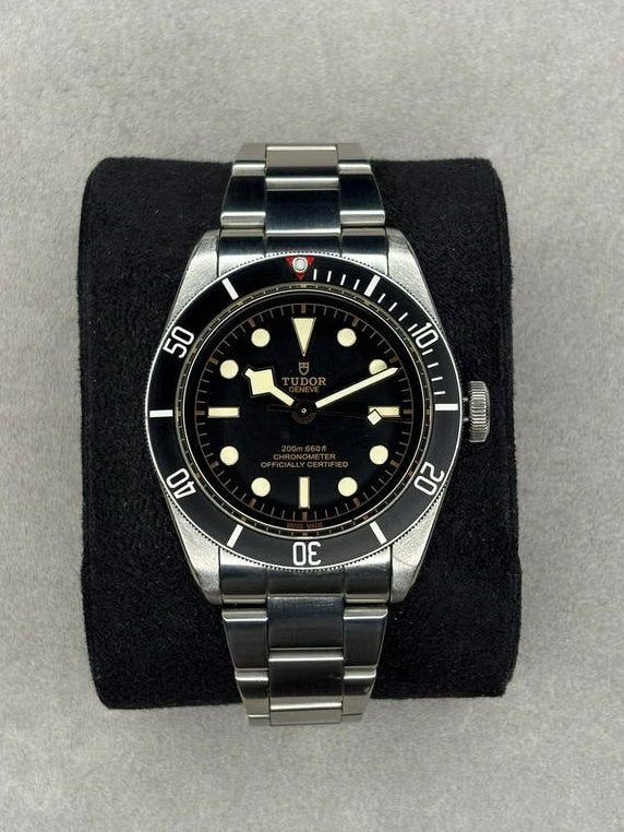 TUDOR Black Bay 41 - Full set - 12/2021, Sieraden, Tassen en Uiterlijk, Horloges | Heren, Overige merken, Staal, Gebruikt, Staal