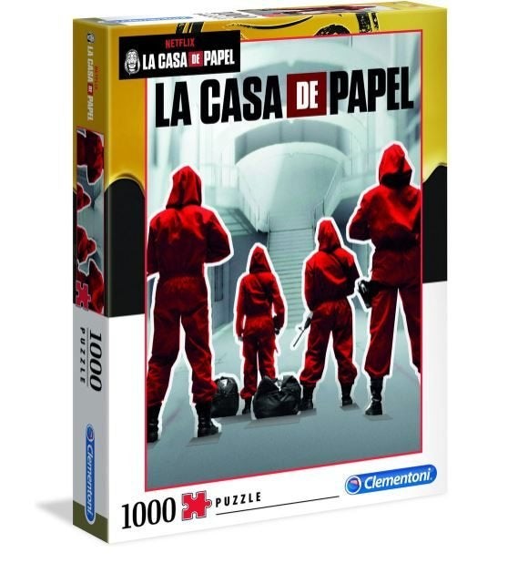 La Casa de Papel puzzel, Ophalen of Verzenden, 500 t/m 1500 stukjes, Nieuw, Legpuzzel