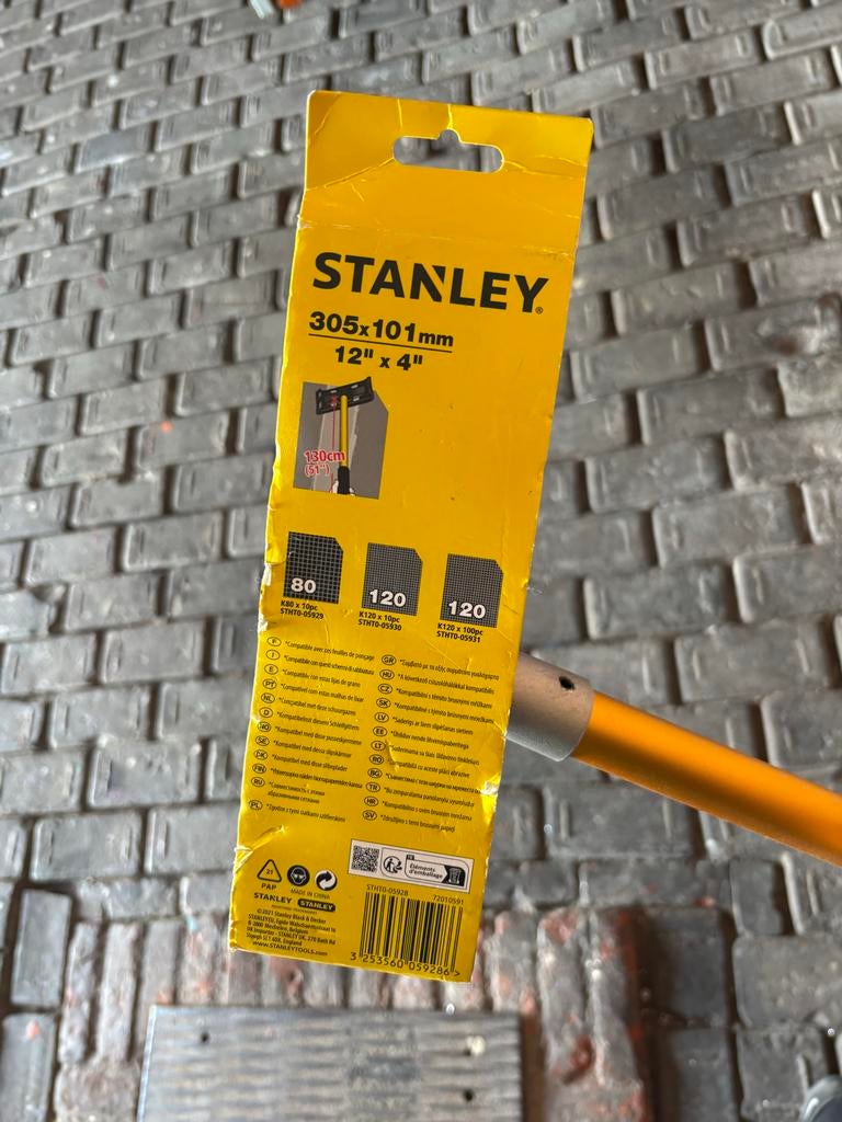 Stanley schuurbok met steel, Ophalen of Verzenden, Nieuw