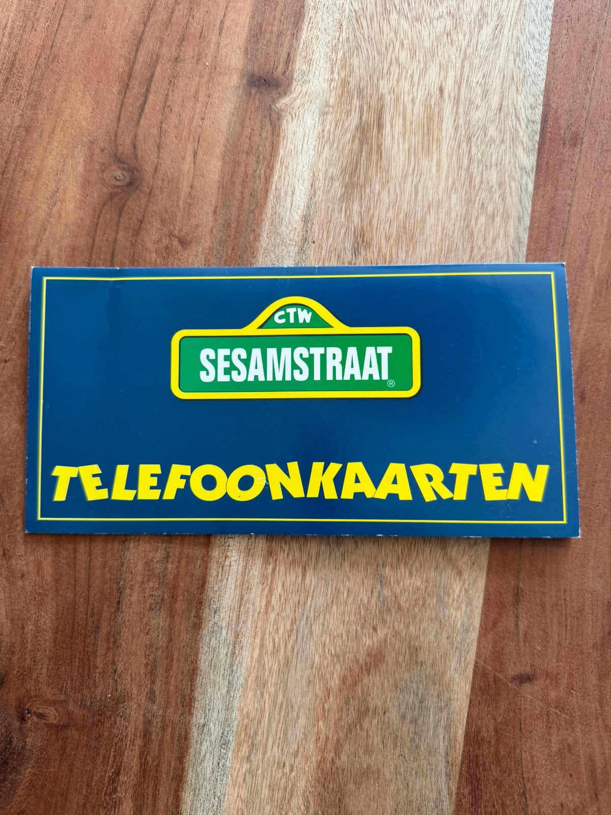 Zeldzame Sesamstraat telefoonkaartenset 20 jaar 1976–1996, Ophalen of Verzenden, Zo goed als nieuw, Sport