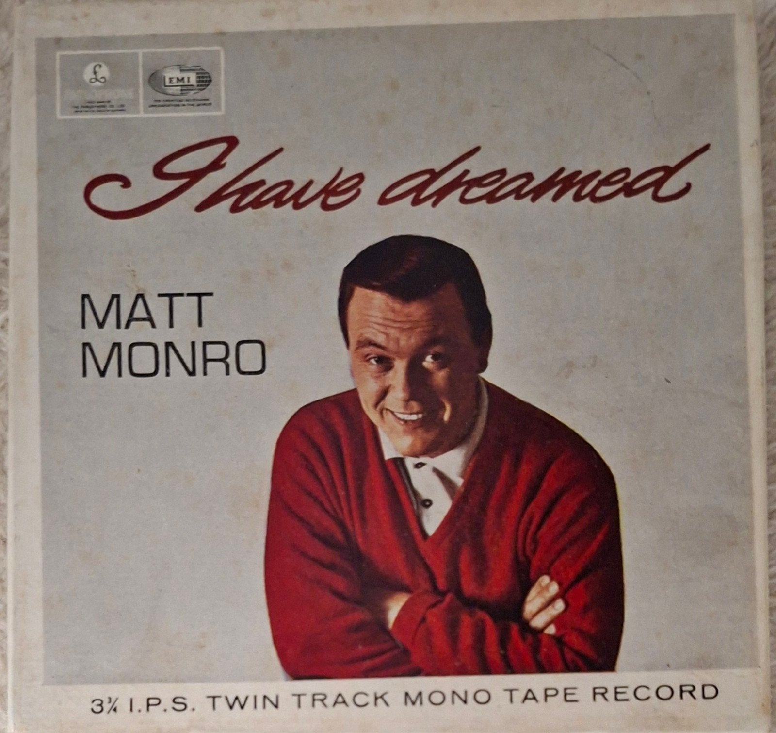 Vintage bandrecorder band - Matt Monro - I Have Dreamed, Ophalen of Verzenden