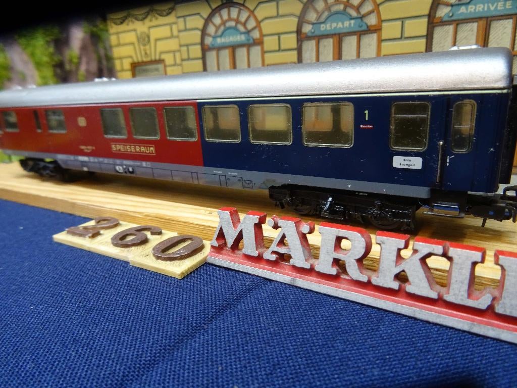 260=Marklin 4078 rijtuig van de Duitse spoorwegen.284, Hobby en Vrije tijd, Wisselstroom, Gebruikt, Wagon, Ophalen of Verzenden