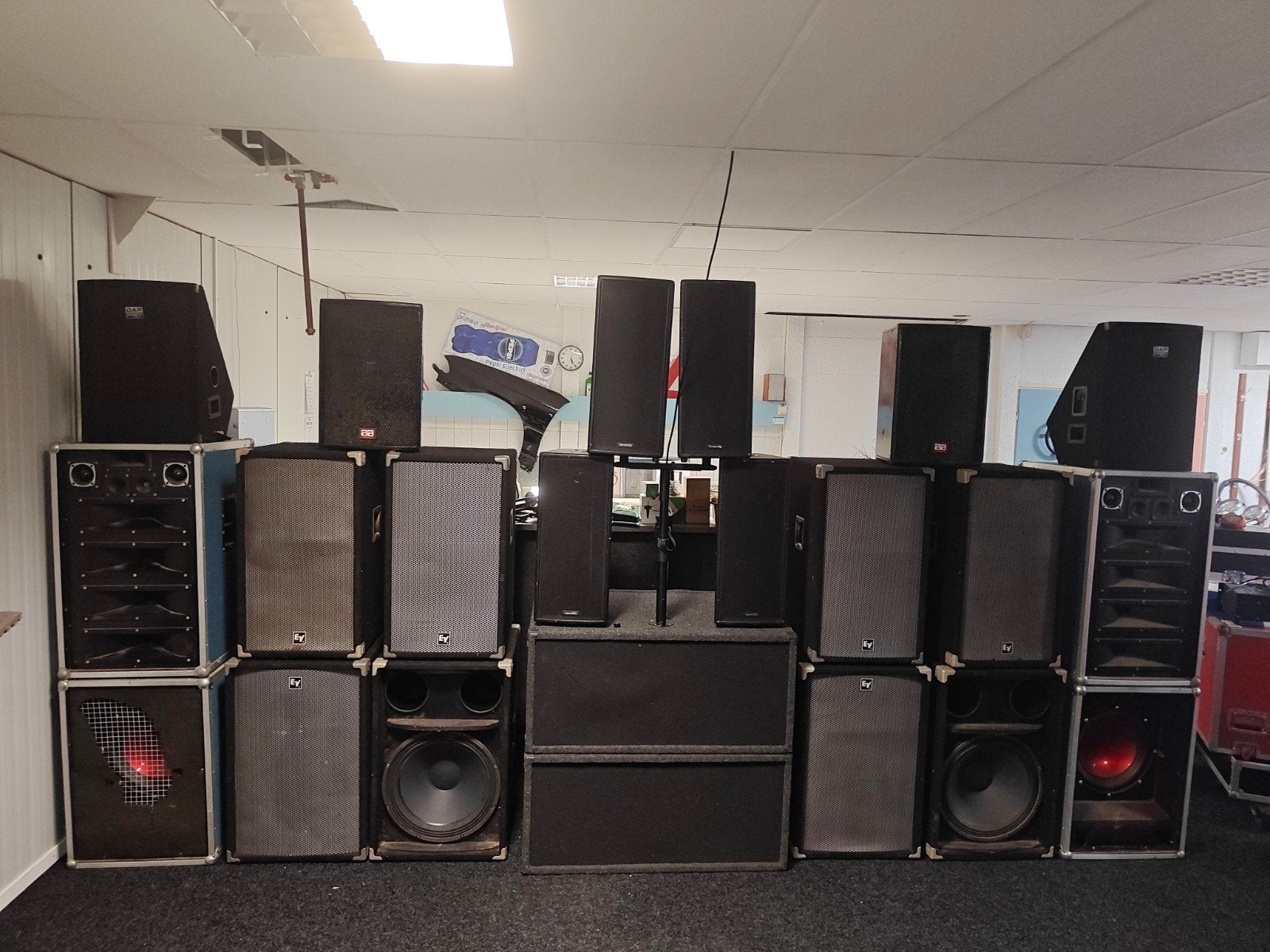 Pa sets alles moet weg, Audio, Tv en Foto, Gebruikt, Overige typen, Ophalen, 150 watt of meer