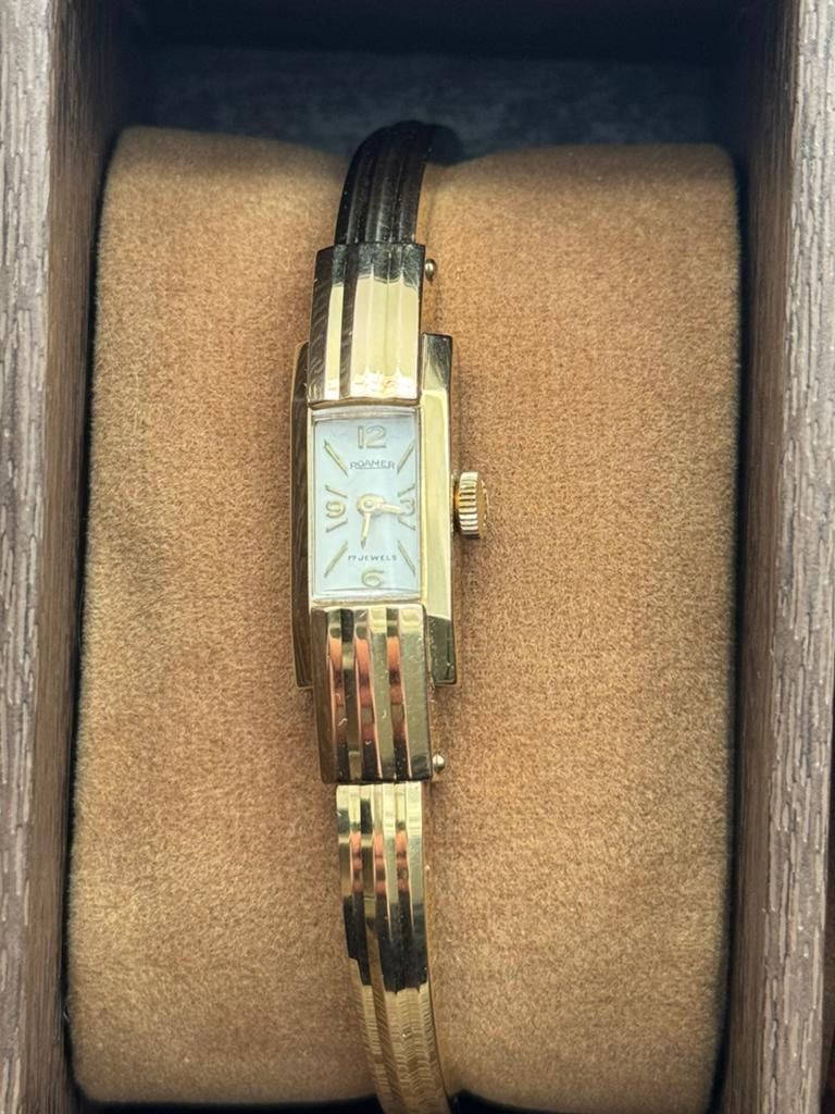 Roamer Dames Horloge – Goudkleurig – Mechanisch – Zeer Goede, Ophalen of Verzenden