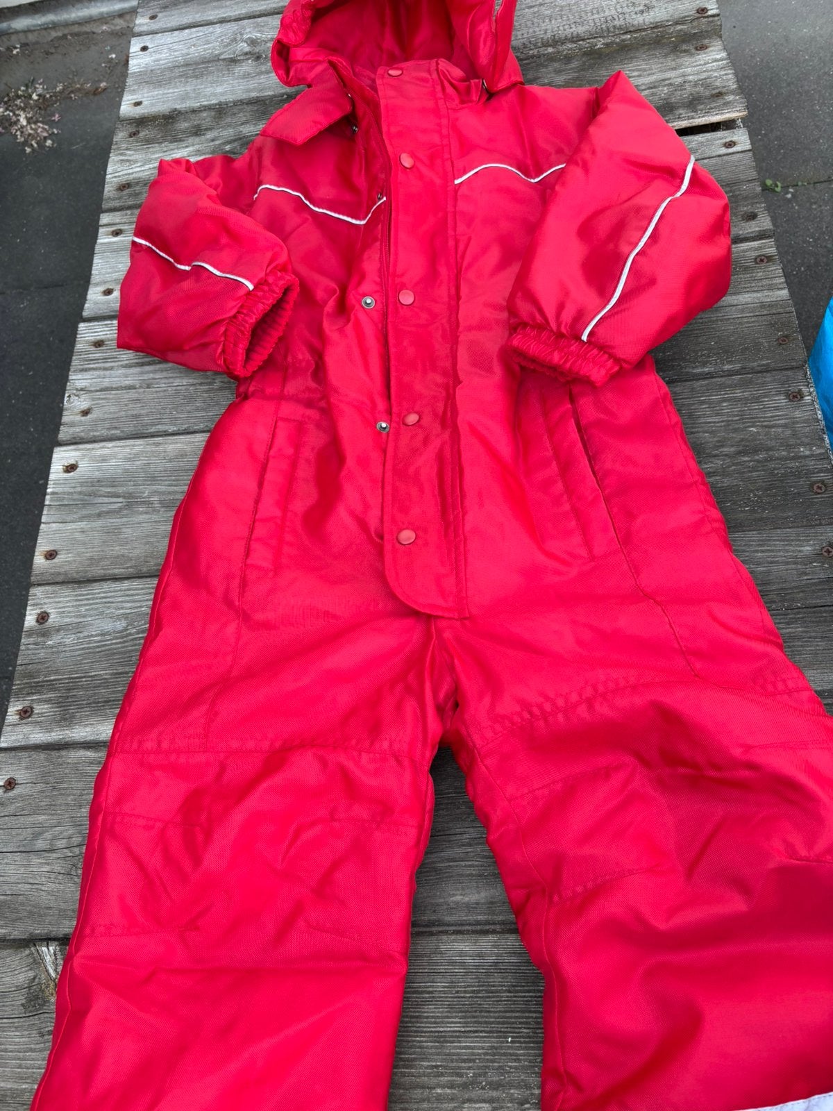 Skipak buitenspeelpak maat 98 rood H & M, Verzenden, Zo goed als nieuw, Jongen of Meisje