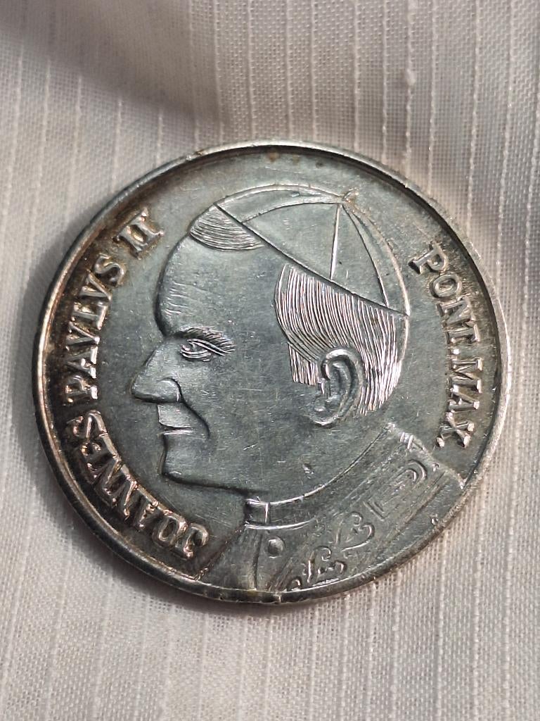 JOHANNES PAULUS II PONT. PAX. 1979 penning (#4), Ophalen of Verzenden, Overige materialen, Buitenland