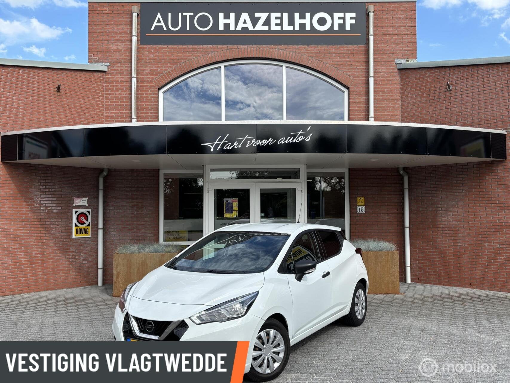 Nissan Micra 0.9 IG-T Visia+ als nieuw | Airco | Bluetooth |, Voorwielaandrijving, 898 cc, Stof, 525 kg