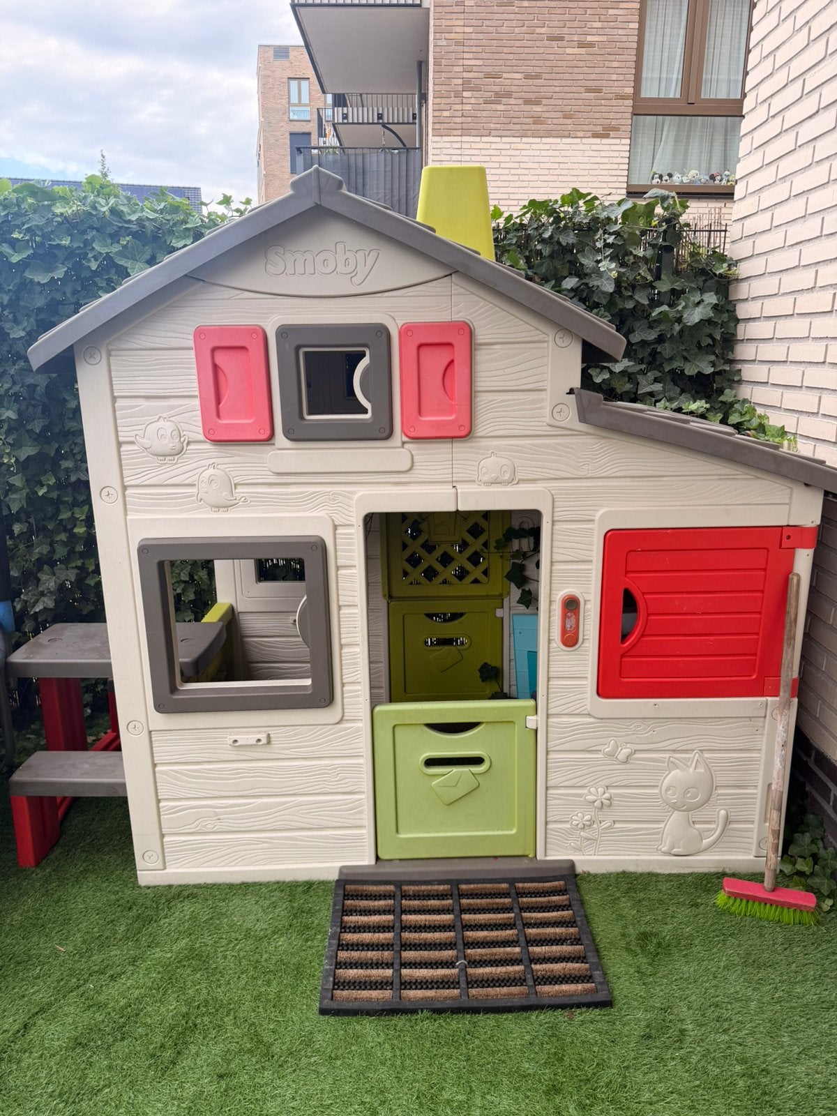 Smoby speelhuisje, Ophalen, Gebruikt, Kunststof