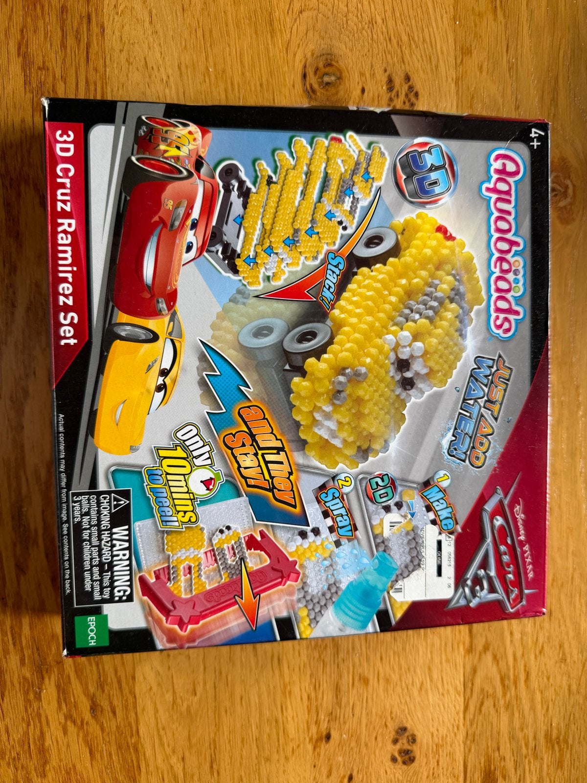 Aquabeads 3D Cruz Ramirez Set - Disney Pixar Cars, Ophalen of Verzenden, Zo goed als nieuw, Knutselen