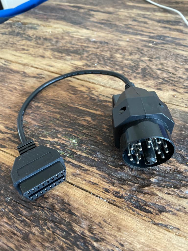 BMW 20-pins OBD1 naar OBD2 Diagnostische Kabel Adapter, Auto-onderdelen, Elektronica en Kabels, BMW, Nieuw, Ophalen of Verzenden