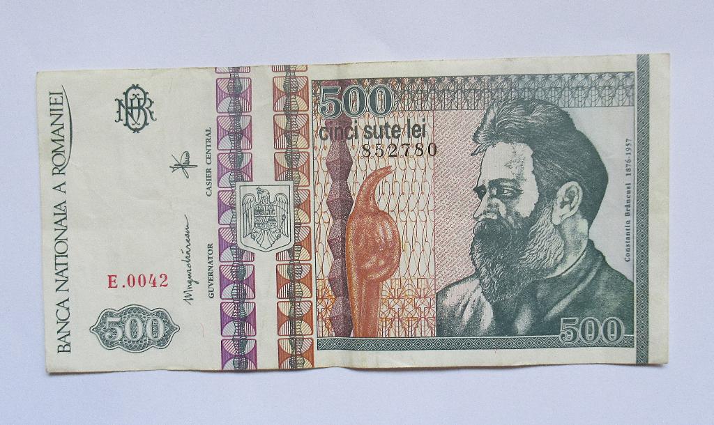 Roemenië 500 Lei 1992, Postzegels en Munten, Bankbiljetten | Europa | Niet-Eurobiljetten, Verzenden, Overige landen